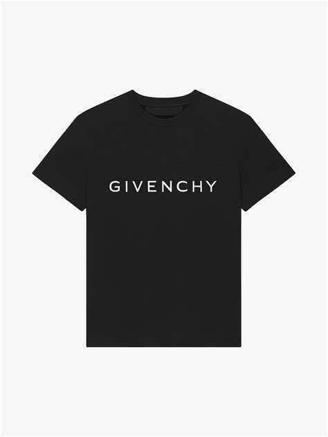 givenchy t-shirt black|givenchy oversized t shirt.